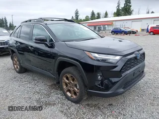 2024 Toyota RAV4 Hybrid LE with VIN 2T3UWRFV9RW198724, listed as a IAAI auction lot 42506985 with 24,183 mi miles and . Bid and sale history available at DreamBid. Image 1.