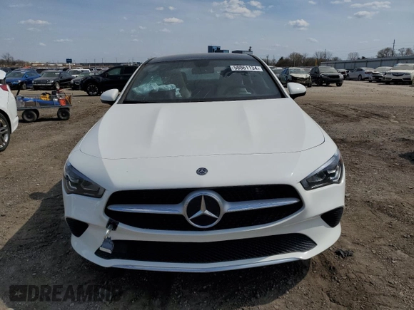 2020 Mercedes-Benz CLA 250 with VIN WDD5J4HB2LN071648, listed as a Copart auction lot 50061134 with Not Provided miles and . Bid and sale history available at DreamBid. Image 5.