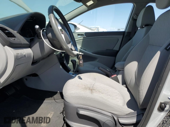 2012 Hyundai Accent GLS z VIN KMHCU4AE7CU269589, wystawiony jako Copart lot #58499355 z przebiegiem 112 278 mil mil oraz Tytuł czysty. Historia ofert i sprzedaży dostępna na DreamBid. Obrazek 7.