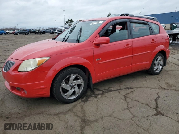 2005 Pontiac Vibe with VIN 5Y2SL63815Z446665, listed as a Copart auction lot 80417654 with 226,984 mi miles and Clean Title. Bid and sale history available at carsss.com. Image 1.