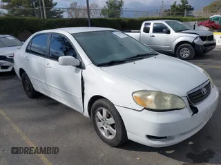 2007 Toyota Corolla CE with VIN JTDBR32E570113526, listed as a IAAI auction lot 41543348 with 231,847 mi miles. Bid and sale history available at carsss.com. Image 1.