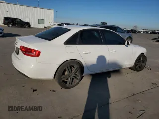 2014 Audi A4 Premium with VIN WAUAFAFL2EN042669, listed as a Copart auction lot 42349805 with 101,316 mi miles and Salvage Title. Bid and sale history available at carsss.com. Image 3.