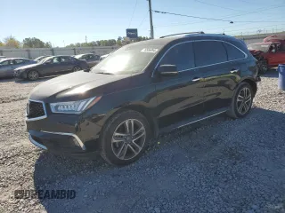 2018 Acura MDX Advance with VIN 5J8YD3H9XJL001637, listed as a Copart auction lot 76556854 with 76,886 mi miles and Salvage Title. Bid and sale history available at carsss.com. Image 1.