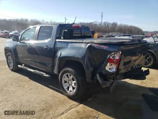 2019 Chevrolet Colorado 4WD LT with VIN 1GCGTCEN0K1121829, listed as a Copart auction lot 43394075 with 54,708 mi miles and Salvage Title. Bid and sale history available at carsss.com. Image 2.
