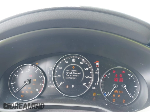 2024 Mazda 3 S Carbon Edition with VIN 3MZBPBCM2RM403824, listed as a IAAI auction lot 42612315 with 8,261 mi miles and . Bid and sale history available at DreamBid. Image 7.