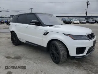 2018 Land Rover Range Rover Sport HSE with VIN SALWR2RV8JA807770, listed as a Copart auction lot 45088064 with 77,209 mi miles and Salvage Title. Bid and sale history available at carsss.com. Image 4.