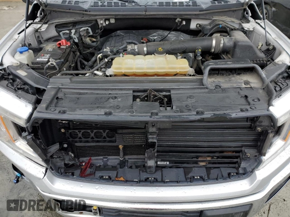 2019 Ford F-150 XL with VIN 1FTEW1EB6KFC11286, listed as a Copart auction lot 44954825 with 105,779 mi miles and Salvage Title. Bid and sale history available at carsss.com. Image 11.