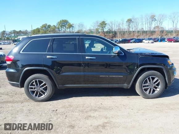 2019 Jeep Grand Cherokee Limited with VIN 1C4RJFBGXKC667340, listed as a IAAI auction lot 41482493 with 69,600 mi miles and . Bid and sale history available at DreamBid. Image 13.