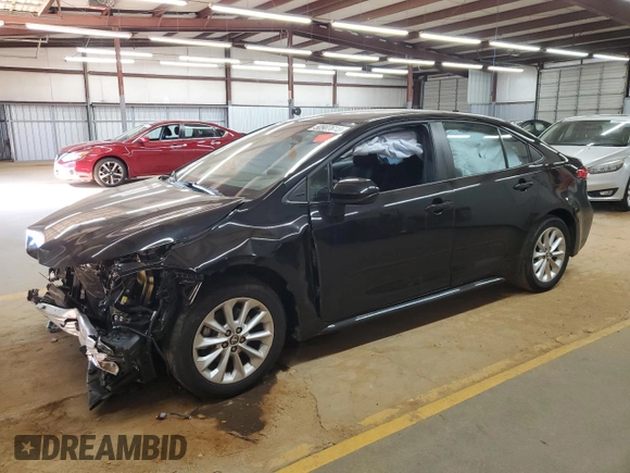 2022 Toyota Corolla LE with VIN 5YFVPMAE1NP389568, listed as a Copart auction lot 50907615 with Not Provided miles and Salvage Title. Bid and sale history available at DreamBid. Image 1.
