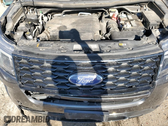 2018 Ford Explorer Sport z VIN 1FM5K8GT6JGA79581, wystawiony jako Copart lot #61348985 z przebiegiem 79 773 mil mil oraz Szkoda całkowita • Salvage title. Historia ofert i sprzedaży dostępna na DreamBid. Obrazek 12.