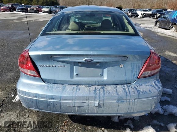 2007 Ford Taurus SEL with VIN 1FAFP56U87A110219, listed as a Copart auction lot 45662995 with Not Provided miles and Salvage Title. Bid and sale history available at DreamBid. Image 6.