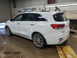 2018 Kia Sorento SX with VIN 5XYPKDA53JG371076, listed as a Copart auction lot 50297585 with 116,385 mi miles and Non Repairable. Bid and sale history available at DreamBid. Image 2.