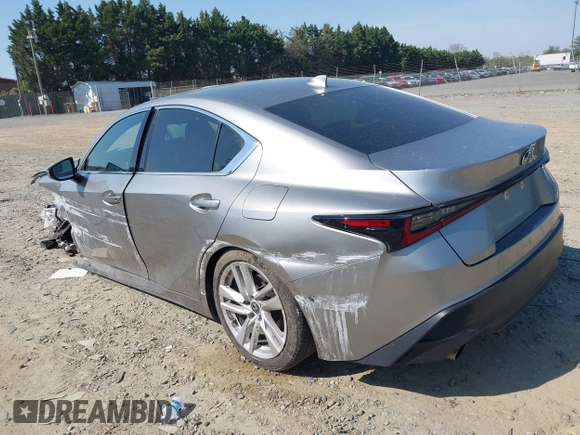 2022 Lexus IS 300 z VIN JTHAA1D21N5119879, wystawiony jako IAAI lot #42037999 z przebiegiem 41 416 mil mil oraz . Historia ofert i sprzedaży dostępna na DreamBid. Obrazek 3.
