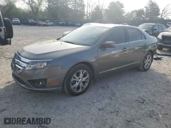 2012 Ford Fusion SE with VIN 3FAHP0HG8CR187773, listed as a Copart auction lot 51839835 with 183,236 mi miles and Clean Title. Bid and sale history available at DreamBid. Image 1.