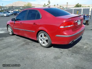 2007 Saab 9-3 Aero with VIN YS3FH41U771012168, listed as a IAAI auction lot 42100750 with 118,970 mi miles. Bid and sale history available at carsss.com. Image 3.