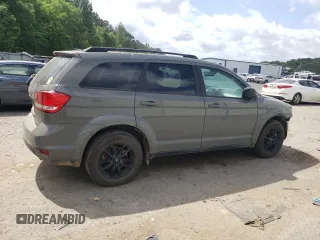 2019 Dodge Journey SE with VIN 3C4PDCBB0KT875474, listed as a Copart auction lot 52987395 with 76,816 mi miles and Salvage Title. Bid and sale history available at DreamBid. Image 3.