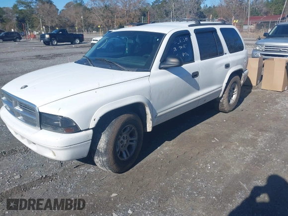 2002 Dodge Durango with VIN 1B4HR48N82F205384, listed as a IAAI auction lot 41451456 with 235,142 mi miles and . Bid and sale history available at DreamBid. Image 2.