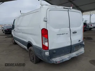 2016 Ford Transit Cargo with VIN 1FTYE9ZM9GKA01015, listed as a IAAI auction lot 42533387 with 186,555 mi miles and . Bid and sale history available at DreamBid. Image 3.