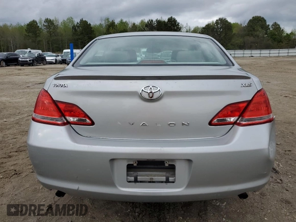 2006 Toyota Avalon XL with VIN 4T1BK36B56U082429, listed as a Copart auction lot 52781675 with 238,395 mi miles and Salvage Title. Bid and sale history available at carsss.com. Image 6.