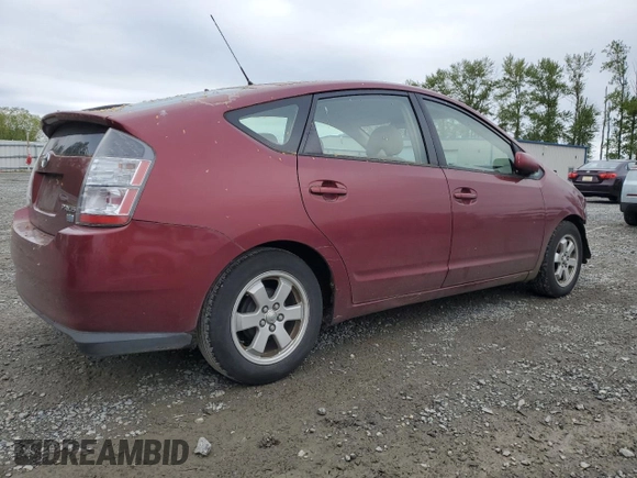 2005 Toyota Prius with VIN JTDKB20U357045319, listed as a Copart auction lot 54913265 with 135,807 mi miles and Salvage Title. Bid and sale history available at carsss.com. Image 3.