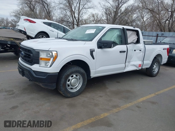 2021 Ford F-150 XL with VIN 1FTFW1E57MKE46739, listed as a IAAI auction lot 41823454 with 60,202 mi miles and . Bid and sale history available at DreamBid. Image 17.