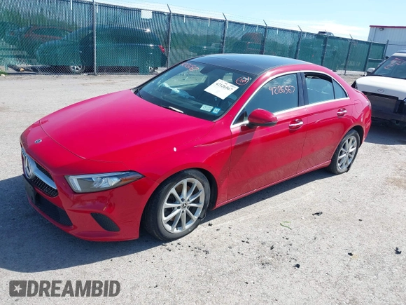 2020 Mercedes-Benz A 220 with VIN W1K3G4FB8LW044103, listed as a IAAI auction lot 42126567 with 56,657 mi miles and . Bid and sale history available at DreamBid. Image 17.