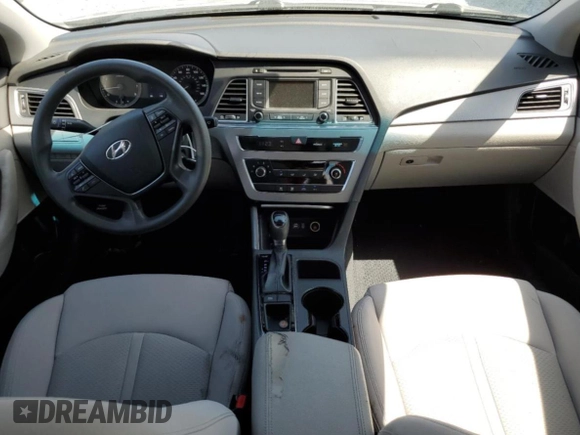 2015 Hyundai Sonata 2.4L SE with VIN 5NPE24AF5FH185412, listed as a Copart auction lot 53329505 with 90,018 mi miles and Salvage Title. Bid and sale history available at carsss.com. Image 8.