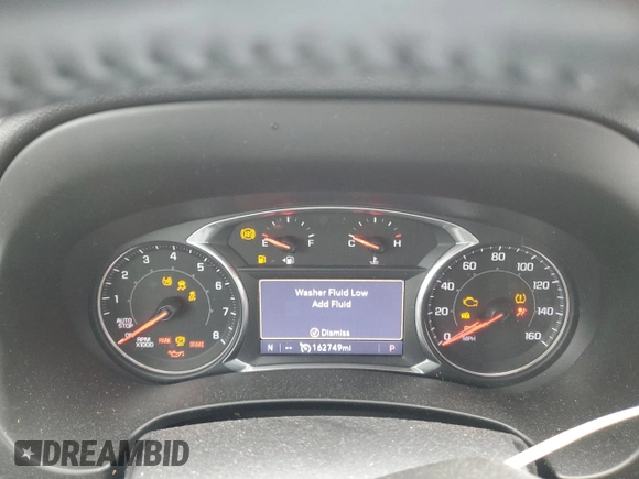2019 GMC Terrain SLE with VIN 3GKALTEX0KL267961, listed as a Copart auction lot 57269865 with 162,749 mi miles and Clean title. Bid and sale history available at DreamBid. Image 9.
