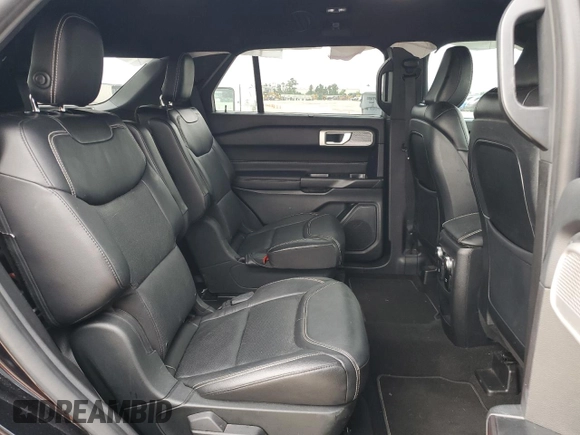 2020 Ford Explorer ST with VIN 1FM5K8GC1LGA80124, listed as a Copart auction lot 54865575 with 95,477 mi miles and Salvage Title. Bid and sale history available at carsss.com. Image 11.