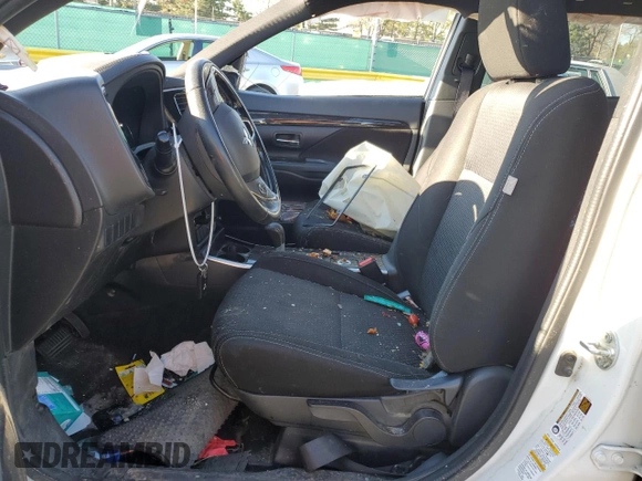 2018 Mitsubishi Outlander ES with VIN JA4AZ3A33JZ064156, listed as a Copart auction lot 55072645 with Not provided miles and Non repairable. Bid and sale history available at DreamBid. Image 7.