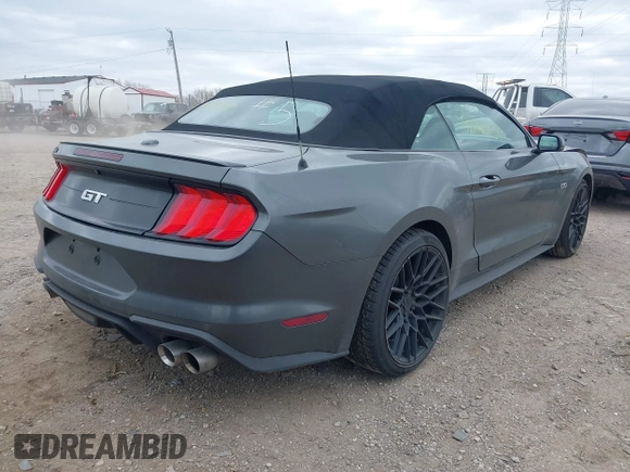 2019 Ford Mustang GT Premium с VIN 1FATP8FF1K5171791, выставлен на аукционе IAAI как лот 42043130 с пробегом 51 930 миль миль и . История ставок и продаж доступна на DreamBid. Изображение 4.
