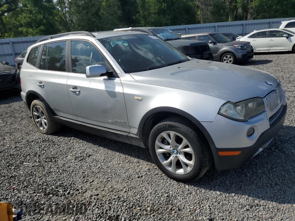 2009 BMW X3 xDrive30i with VIN WBXPC93459WJ27056, listed as a Copart auction lot 50306355 with 147,465 mi miles and Clean Title. Bid and sale history available at carsss.com. Image 4.