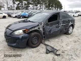 2013 Mazda Mazda3 i Sport with VIN JM1BL1U70D1773208, listed as a Copart auction lot 50349165 with 207,136 mi miles and Salvage Title. Bid and sale history available at carsss.com. Image 1.