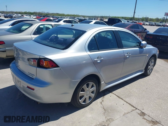 2013 Mitsubishi Lancer ES with VIN JA32U2FUXDU018599, listed as a IAAI auction lot 41858172 with 138,351 mi miles and . Bid and sale history available at DreamBid. Image 4.