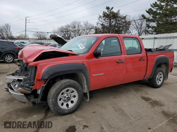 2010 GMC Sierra 1500 z VIN 3GTRCTEA9AG161803, wystawiony jako Copart lot #46456495 z przebiegiem 128 796 mil mil oraz Szkoda całkowita • Salvage title. Historia ofert i sprzedaży dostępna na DreamBid. Obrazek 1.