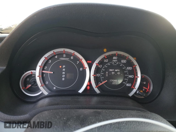 2014 Acura TSX Special Edition with VIN JH4CU2F84EC005085, listed as a Copart auction lot 85777324 with 170,851 mi miles and Salvage title. Bid and sale history available at DreamBid. Image 9.