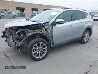 2017 Toyota RAV4 Limited with VIN 2T3YFREV0HW403543, listed as a IAAI auction lot 41448264 with 17,529 mi miles. Bid and sale history available at carsss.com. Image 2.
