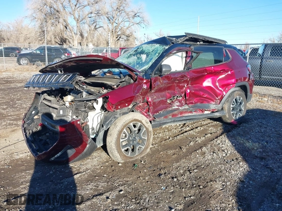 2021 Jeep Compass Trailhawk с VIN 3C4NJDDB0MT574712, выставлен на аукционе IAAI как лот 41142420 с пробегом Не указан миль и . История ставок и продаж доступна на DreamBid. Изображение 2.