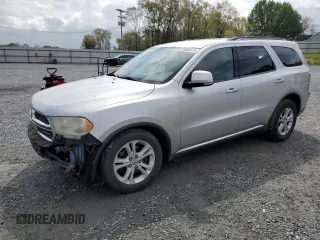 2011 Dodge Durango Crew with VIN 1D4RD4GG5BC730013, listed as a Copart auction lot 50032075 with 273,407 mi miles and Salvage Title. Bid and sale history available at carsss.com. Image 1.