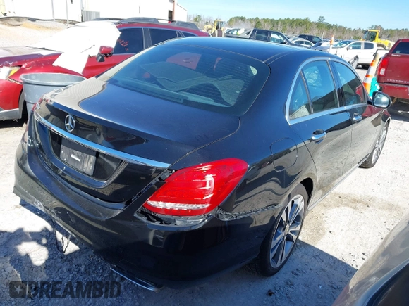 2018 Mercedes-Benz C 300 with VIN WDDWF4JBXJR395873, listed as a IAAI auction lot 41622996 with 126,689 mi miles and . Bid and sale history available at DreamBid. Image 4.