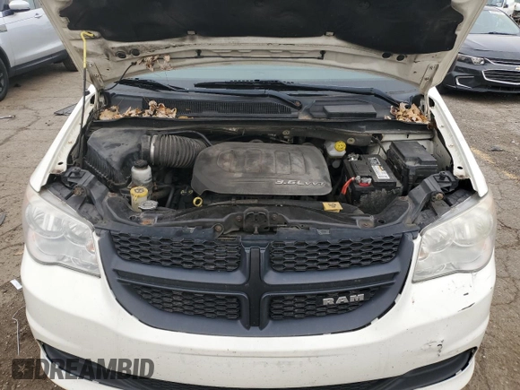 2013 Ram Cargo Van Tradesman with VIN 2C4JRGAG5DR545072, listed as a Copart auction lot 80321864 with 239,862 mi miles and Clean Title. Bid and sale history available at carsss.com. Image 12.