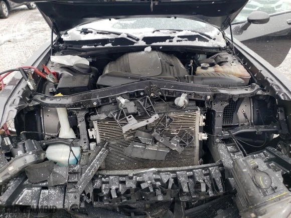 2017 Dodge Challenger R/T with VIN 2C3CDZBT2HH622673, listed as a Copart auction lot 89168315 with 96,924 mi miles and Salvage Title. Bid and sale history available at carsss.com. Image 12.