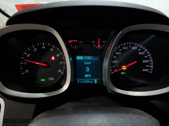 2015 Chevrolet Equinox LT with VIN 2GNFLFEK2F6209455, listed as a Copart auction lot 87929985 with 141,554 mi miles and Salvage Title. Bid and sale history available at carsss.com. Image 9.