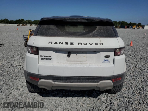 2014 Land Rover Range Rover Evoque Pure Plus with VIN SALVP2BGXEH931100, listed as a Copart auction lot 52293665 with 99,409 mi miles and Salvage title. Bid and sale history available at DreamBid. Image 6.