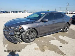 2018 Acura TLX w/A-SPEC Pkg z VIN 19UUB2F69JA010803, wystawiony jako Copart lot #54090365 z przebiegiem 96 961 mil mil oraz Szkoda całkowita • Salvage title. Historia ofert i sprzedaży dostępna na DreamBid. Obrazek 1.