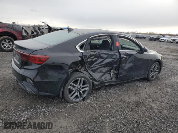 2023 Kia Forte GT-Line with VIN 3KPF34AD5PE559250, listed as a Copart auction lot 82473484 with 0 mi miles and Salvage Title. Bid and sale history available at carsss.com. Image 3.
