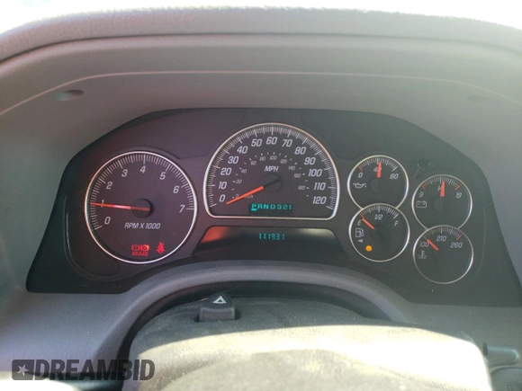 2005 GMC Envoy SLE z VIN 1GKDT13S552122428, wystawiony jako Copart lot #68651224 z przebiegiem 111 931 mil mil oraz Szkody całkowita. Historia ofert i sprzedaży dostępna na DreamBid. Obrazek 9.