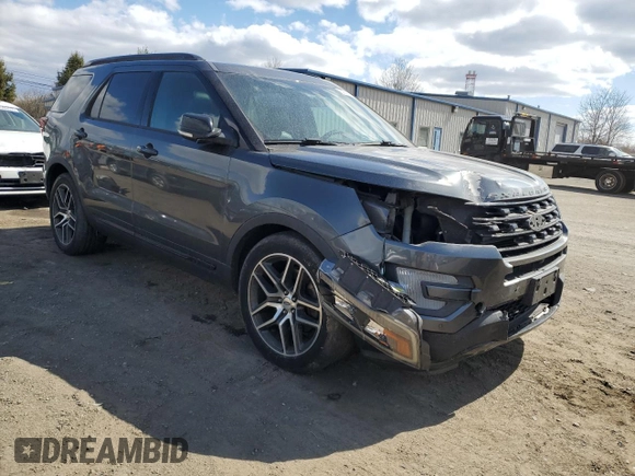 2016 Ford Explorer Sport with VIN 1FM5K8GT1GGA42687, listed as a Copart auction lot 50584925 with 117,190 mi miles and Salvage Title. Bid and sale history available at carsss.com. Image 4.