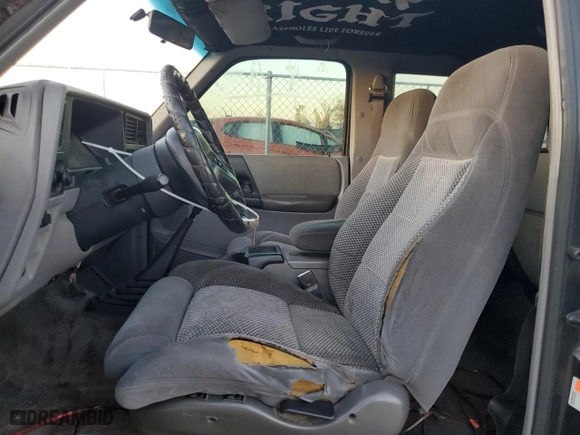 1994 Ford Ranger Splash with VIN 1FTCR14X5RTA01852, listed as a Copart auction lot 85855324 with 526,588 mi miles and Salvage Title. Bid and sale history available at carsss.com. Image 7.