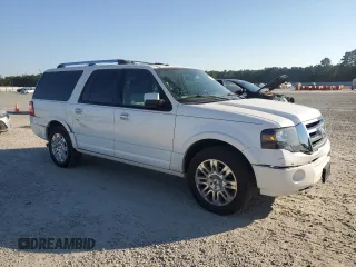 2014 Ford Expedition EL Limited with VIN 1FMJK1K53EEF08966, listed as a Copart auction lot 72354794 with 161,518 mi miles and Salvage Title. Bid and sale history available at carsss.com. Image 4.